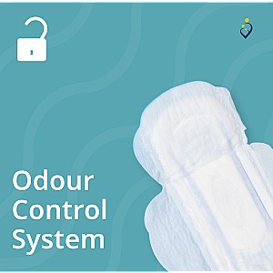 Udaan Sanitary Pads L | Pack of 35 | Safe, Breathable, Antibacterial